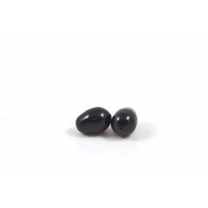 Swarovski perle (5821) goutte poire 11x8mm mystic black 